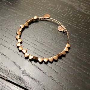 Alex and Ani rose gold bangle